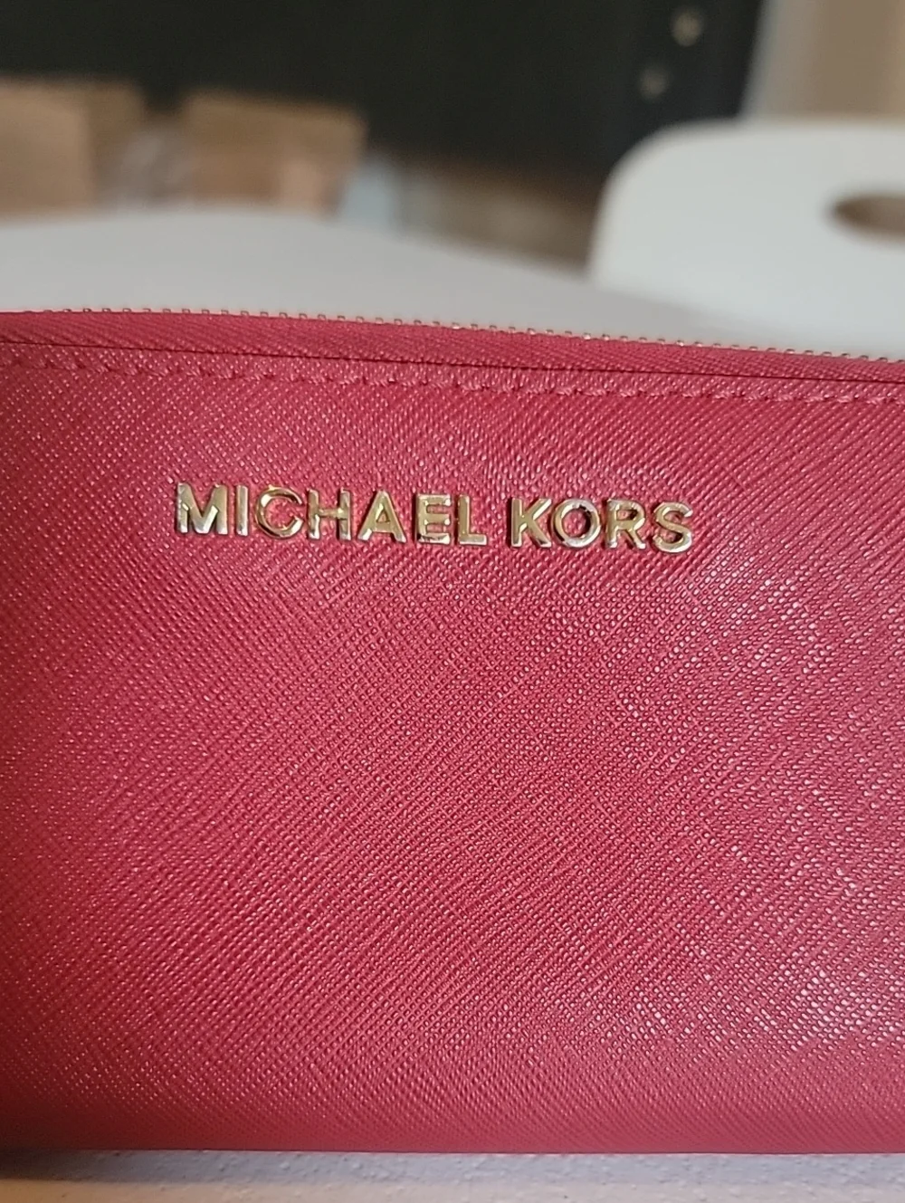 Michael Kors saffiano leather
